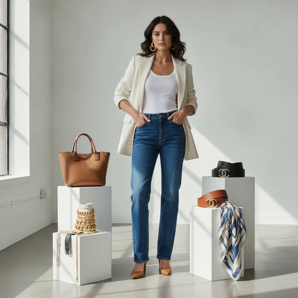 Accessoiriser un jean basique – 5 looks à copier