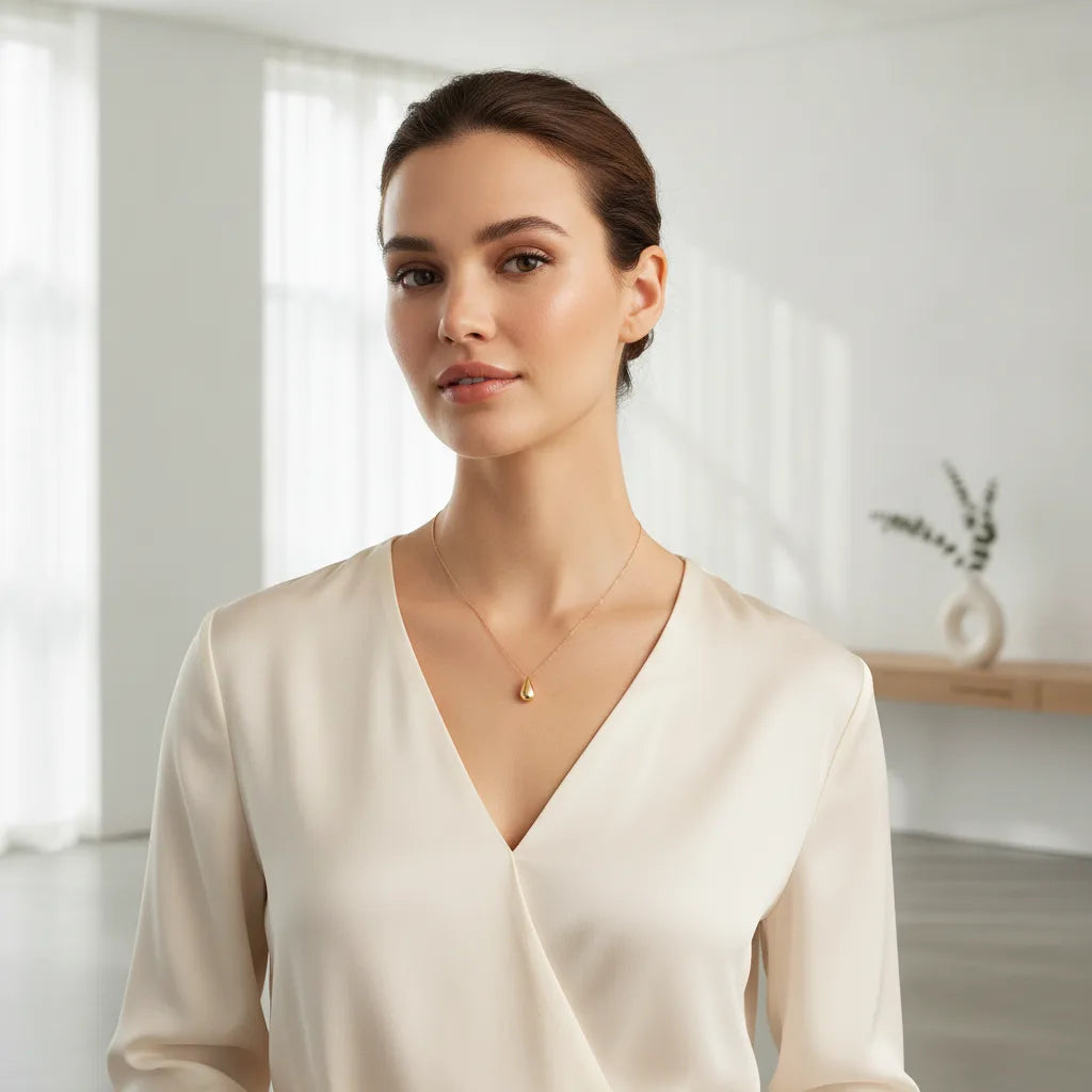 Collier col V quelle longueur | Le guide Paul&Virginie