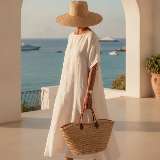 Look vacances été femme 2026, accessoires à emporter